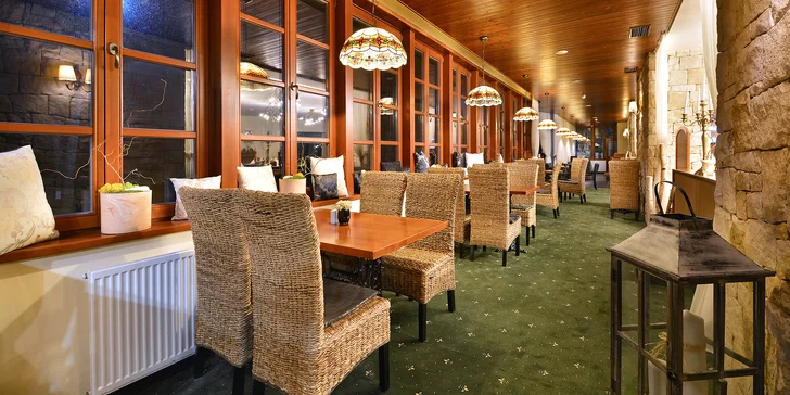 4* hotel v pokojnej časti Mariánskych Lázní: polpenzia, wellness aj procedúry