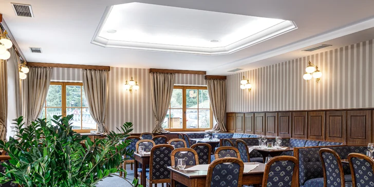 Parádny pobyt v horskom hoteli v Špindlerovom Mlyne s wellness aj polpenziou