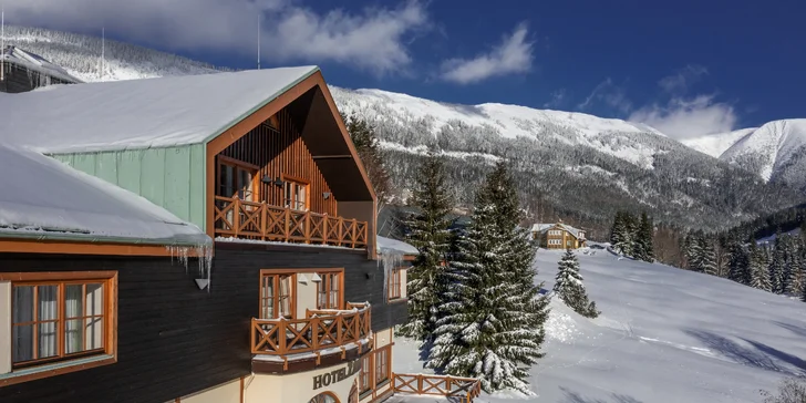 Parádny pobyt v horskom hoteli v Špindlerovom Mlyne s wellness aj polpenziou