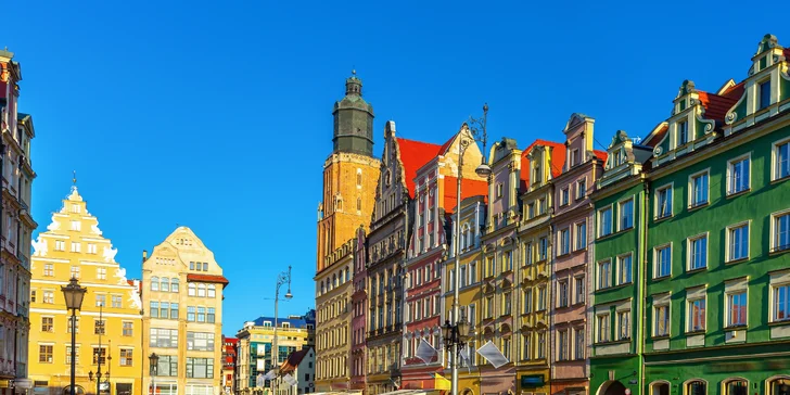 Pobyt v poľskom Vroclave: moderný hotel s raňajkami alebo polpenziou