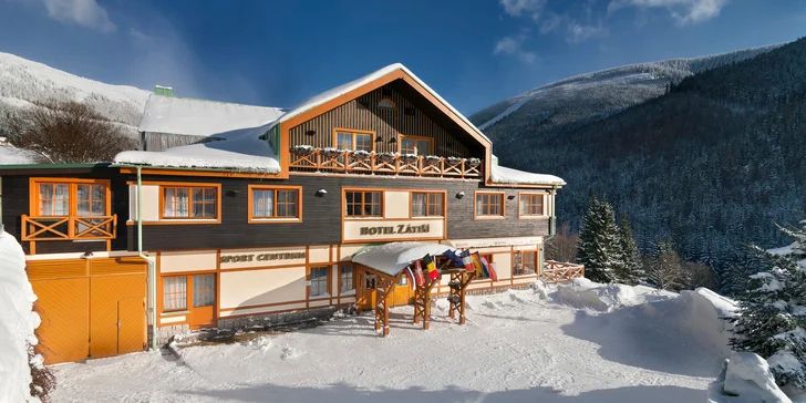 Parádny pobyt v horskom hoteli v Špindlerovom Mlyne s wellness aj polpenziou