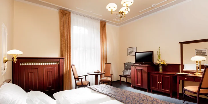 Pobyt v Mariánskych Lázňach: až 16 kúpeľných procedúr, wellness a polpenzia či plná penzia