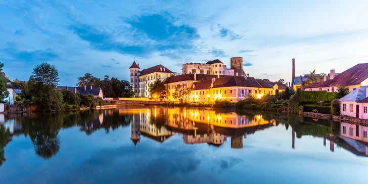 Pobyt v Jindřichovom Hradci: plne vybavené apartmány v centre mesta