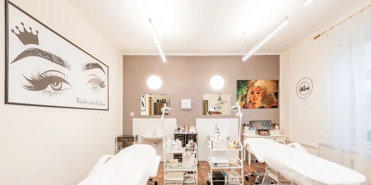 Relaxačné a kozmetické ošetrenia spojené s masážou pleti v salóne Beauty