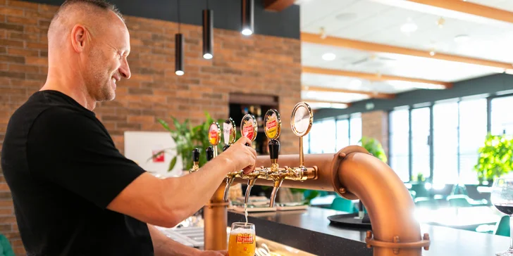 3-chodové kačacie hody pre dvoch s pivom Urpiner