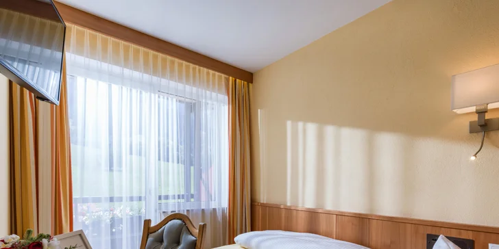 Dovolenka v Rakúsku: hotel v horách pri zjazdovkách, polpenzia, wellness a atrakcie v okolí zadarmo alebo so zľavou