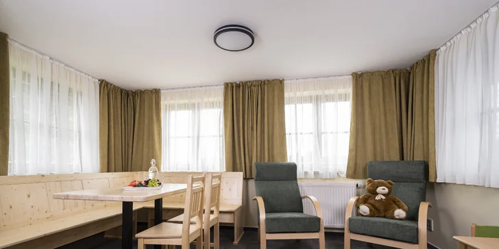 Rodinný hotel v Horskej Kvilde: raňajky a sauna pre pár aj rodinu