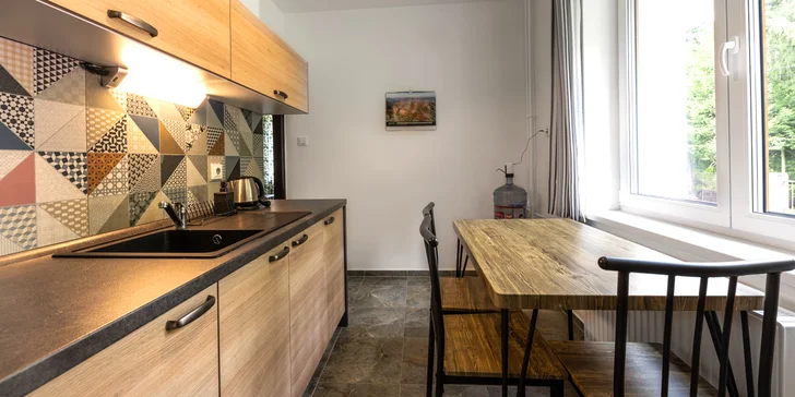 Pobyt v Beskydách až pre 6 osôb: trojizbové apartmány, záhrada s posedením