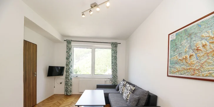 Pobyt v Beskydách až pre 6 osôb: trojizbové apartmány, záhrada s posedením