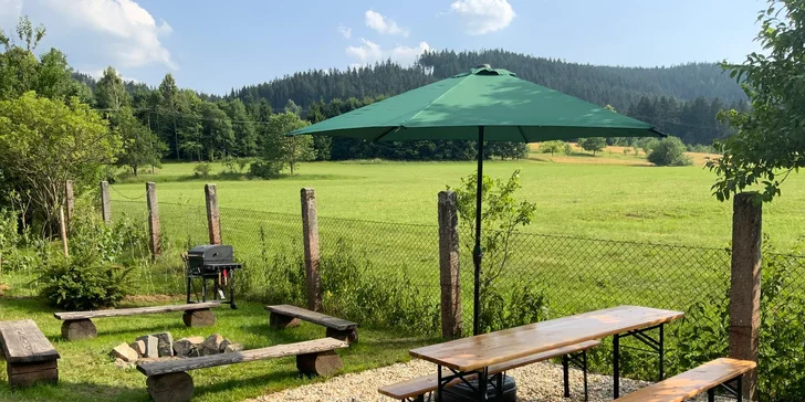 Pobyt v Beskydách až pre 6 osôb: trojizbové apartmány, záhrada s posedením