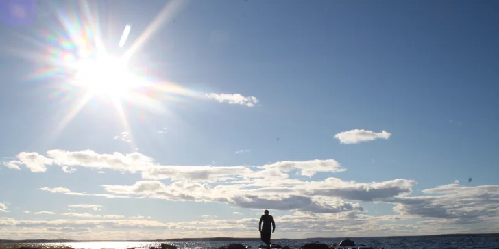 Dom v Škandinávii pre 2-7 osôb: medzi lesmi a jazerami pod polárnym kruhom, český majiteľ so skvelým hodnotením