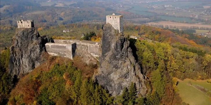 Apartmány v Českom raji: krásne ubytovanie, slávne skalné mestá, Trosky aj Kost na dosah