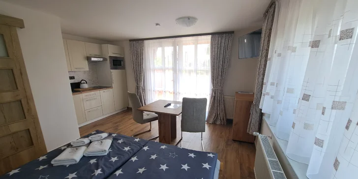 Apartmány v Českom raji: krásne ubytovanie, slávne skalné mestá, Trosky aj Kost na dosah