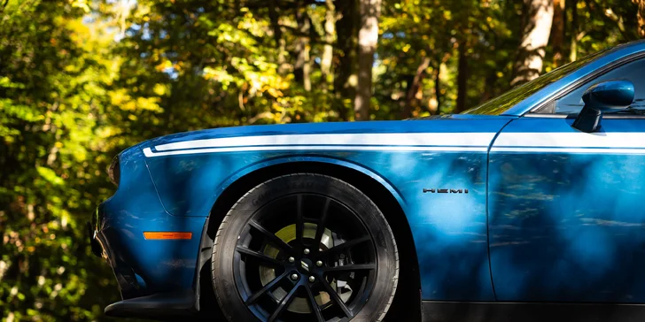 Prenájom legendárnej klasiky Dodge Challenger od 60 minút až na celý víkend