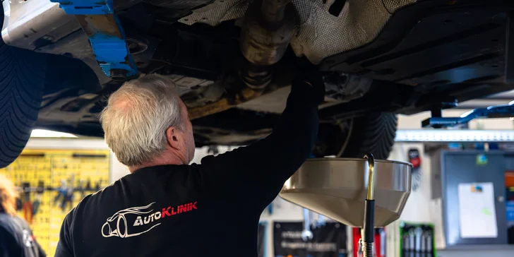 Výmena oleja a olejového filtra s kontrolou vozidla