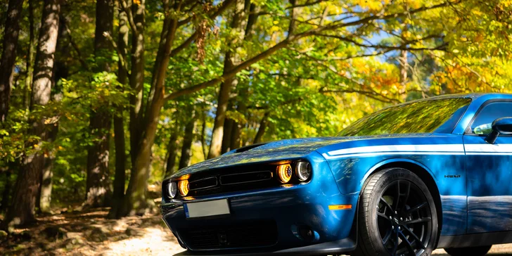 Prenájom legendárnej klasiky Dodge Challenger od 60 minút až na celý víkend