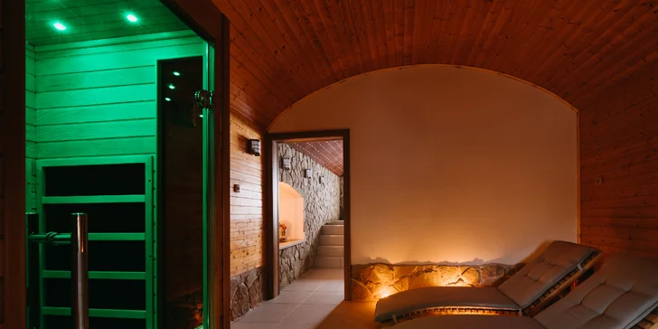 Relax na Vysočine: pobyt s raňajkami alebo polpenziou aj masážnou vaňou alebo privátnym wellness