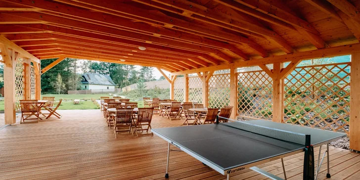 Relax na Vysočine: pobyt s raňajkami alebo polpenziou aj masážnou vaňou alebo privátnym wellness