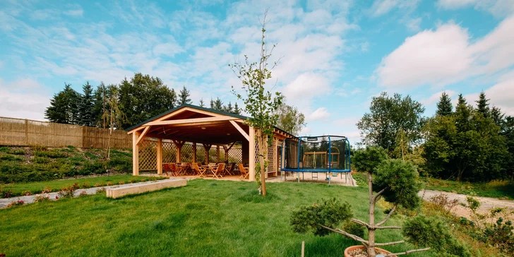 Relax na Vysočine: pobyt s raňajkami alebo polpenziou aj masážnou vaňou alebo privátnym wellness