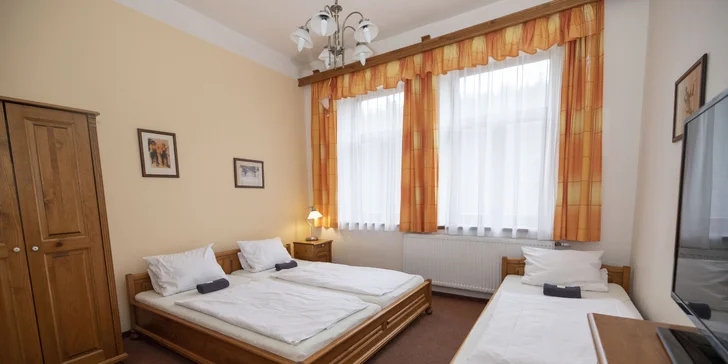 Aktívna dovolenka v Krkonošiach: rodinný penzión s raňajkami alebo polpenziou, wellness, zľava na športy