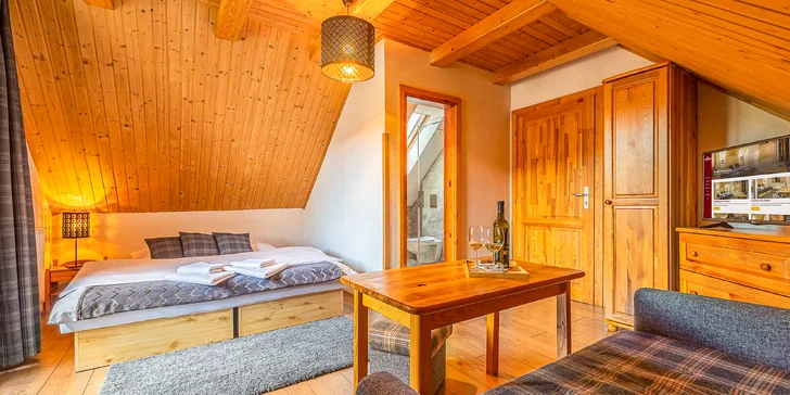 Pobyt na Liptove s raňajkami, neobmedzeným vstupom do vyhrievaného bazéna aj privátnym wellness