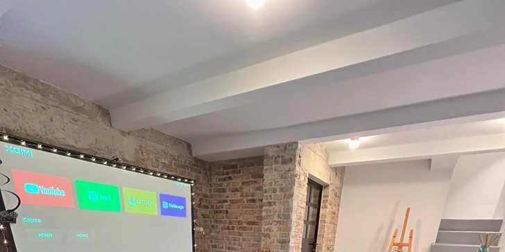 TeePee stan aj filmové plátno na párty či detskú oslavu