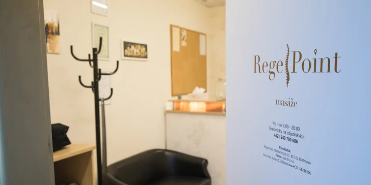 Masáže: klasická terapeutická, relaxačná pre tehotné ženy, reflexná masáž chodidiel či bankovanie