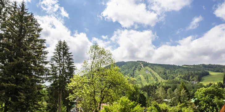 Oddych uprostred Harrachova: ubytovanie, polpenzia a neobmedzený vstup do wellness