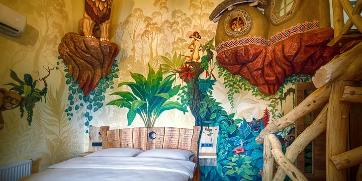 Peklo Čertovina - Kocourkov: nový luxusný VIP apartmán s vírivou vaňou, polpenzia, herňa aj animačný program