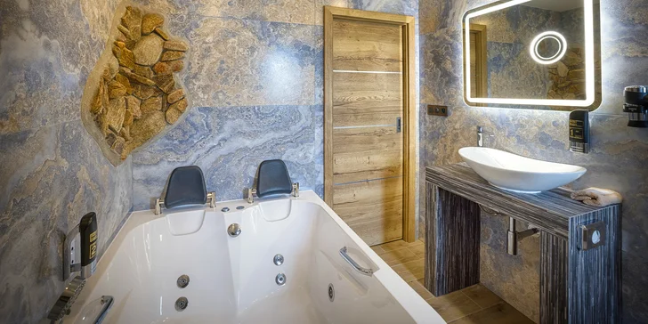 Peklo Čertovina - Kocourkov: nový luxusný VIP apartmán s vírivou vaňou, polpenzia, herňa aj animačný program