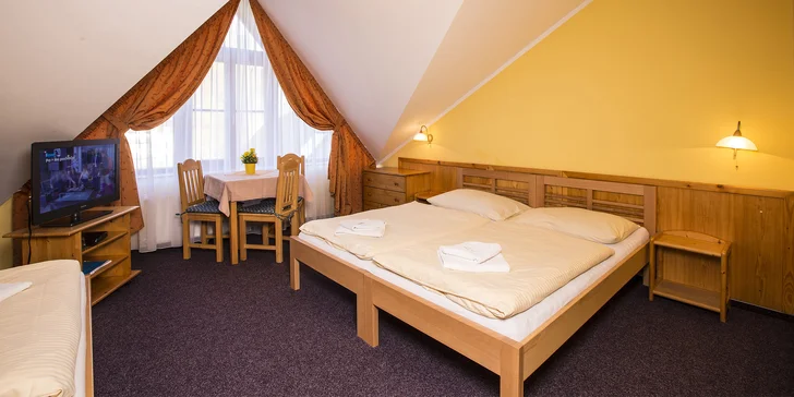 Pobyt v Krkonošiach pre páry aj rodiny: polpenzia, sauna aj športy