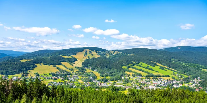 Pobyt v Krkonošiach pre páry aj rodiny: polpenzia, sauna aj športy