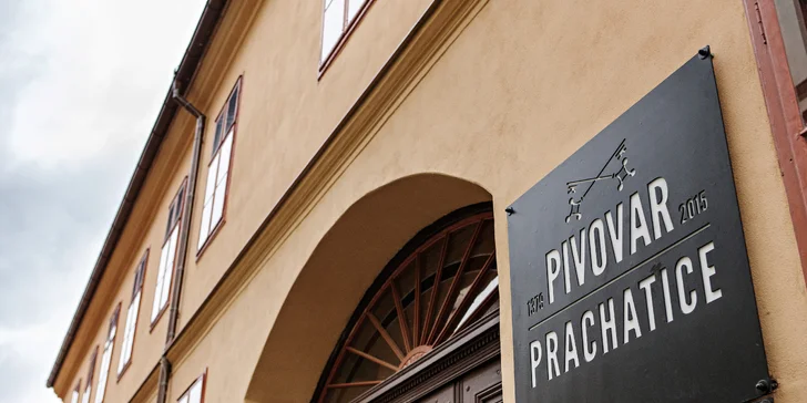 Pobyt v Pivovare Prachatice s raňajkami a degustáciou štyroch pivných vzoriek