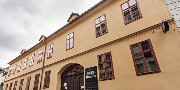 Pobyt v Pivovare Prachatice s raňajkami a degustáciou štyroch pivných vzoriek