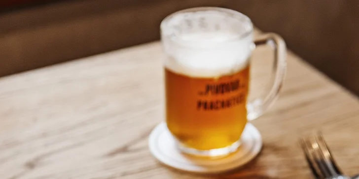 Pobyt v Pivovare Prachatice s raňajkami a degustáciou štyroch pivných vzoriek