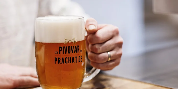 Pobyt v Pivovare Prachatice s raňajkami a degustáciou štyroch pivných vzoriek