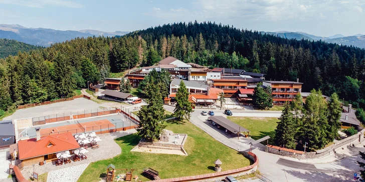 Rodinná dovolenka uprostred prírody v Nízkych Tatrách: wellness, strava aj kopec športových aktivít