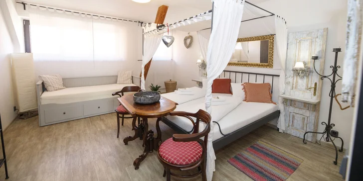 Pohodový pobyt s raňajkami alebo polpenziou v strednom Povltaví