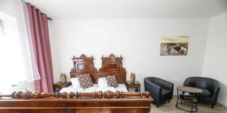 Pohodový pobyt s raňajkami alebo polpenziou v strednom Povltaví