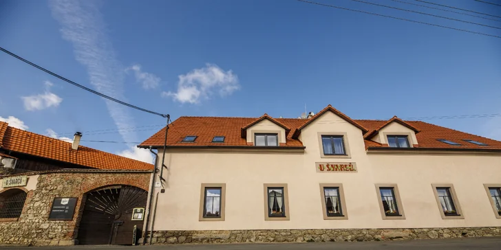 Pohodový pobyt s raňajkami alebo polpenziou v strednom Povltaví