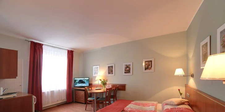 Pobyt v Karlových Varoch: penzión na okraji mesta, 3 km od Vřídla a kolonády