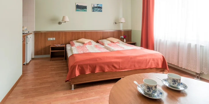 Pobyt v Karlových Varoch: penzión na okraji mesta, 3 km od Vřídla a kolonády