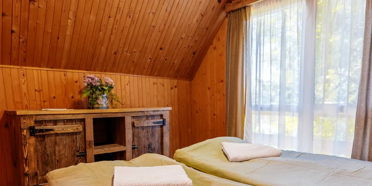 Wellness pobyt v chate na Tokaji s možnosťou stravy