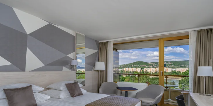 Báječná dovolenka v 4* hoteli v centre Budapešti: hotel na Margitinom ostrove, jedlo aj wellness