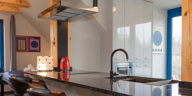 Moderné apartmány na pokojnom okraji Svitáv: raňajky aj silvestrovský balíček