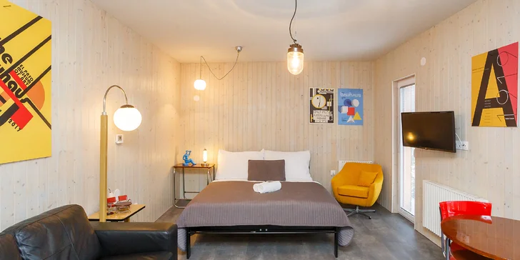 Moderné apartmány na pokojnom okraji Svitáv: raňajky aj silvestrovský balíček