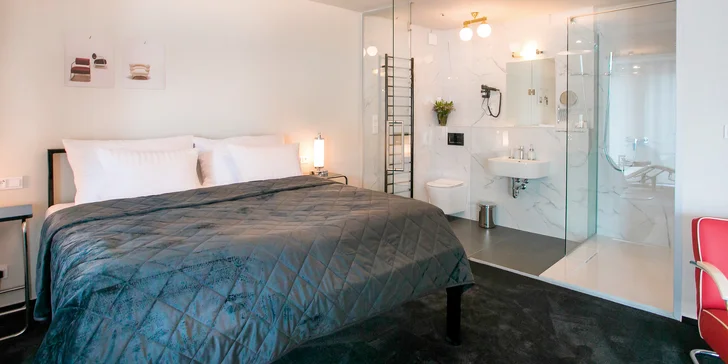 Unikátne ubytovanie na východe Čiech: zrenovovaný hotel, 4 dizajnové izby, raňajky aj privátne wellness