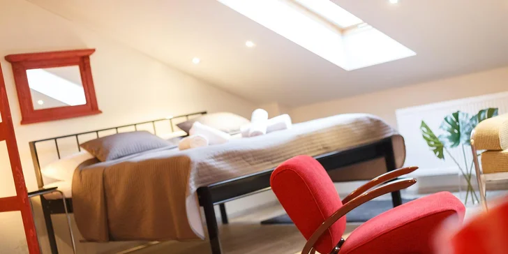 Pobyt v Lanškroune pod Orlickými horami: 7 dizajnových apartmánov a raňajky