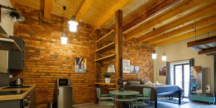 Pobyt v Lanškroune pod Orlickými horami: 7 dizajnových apartmánov a raňajky