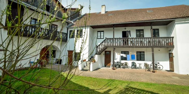 Apartmány v srdci Třebone až pre 4 osoby: výhľad na Zlatú stoku, vstup do Múzea marcipánu